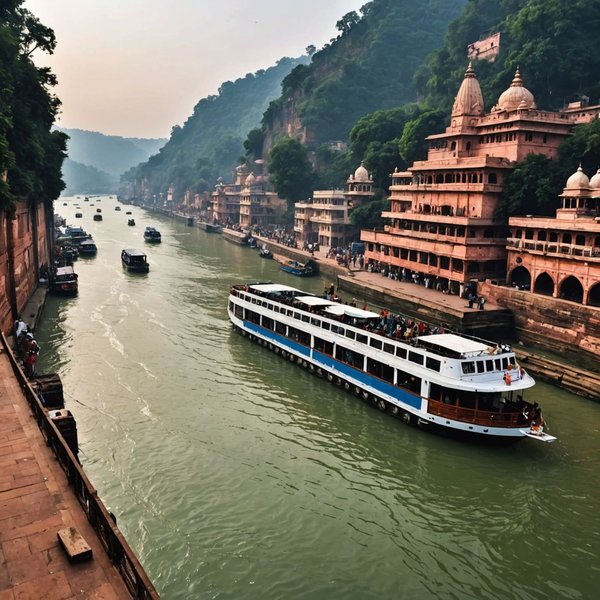 Quels sont les meilleurs circuits pour une croisière sur le fleuve Gange, Inde?
